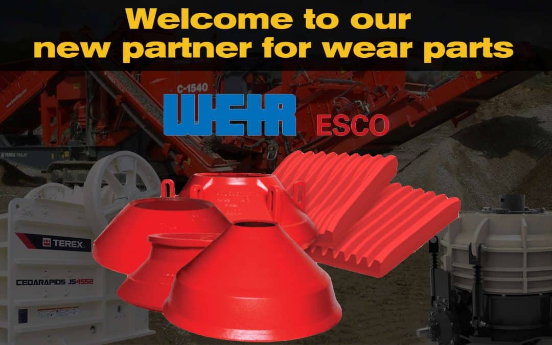 Welcome to our new partner Esco for wear parts!