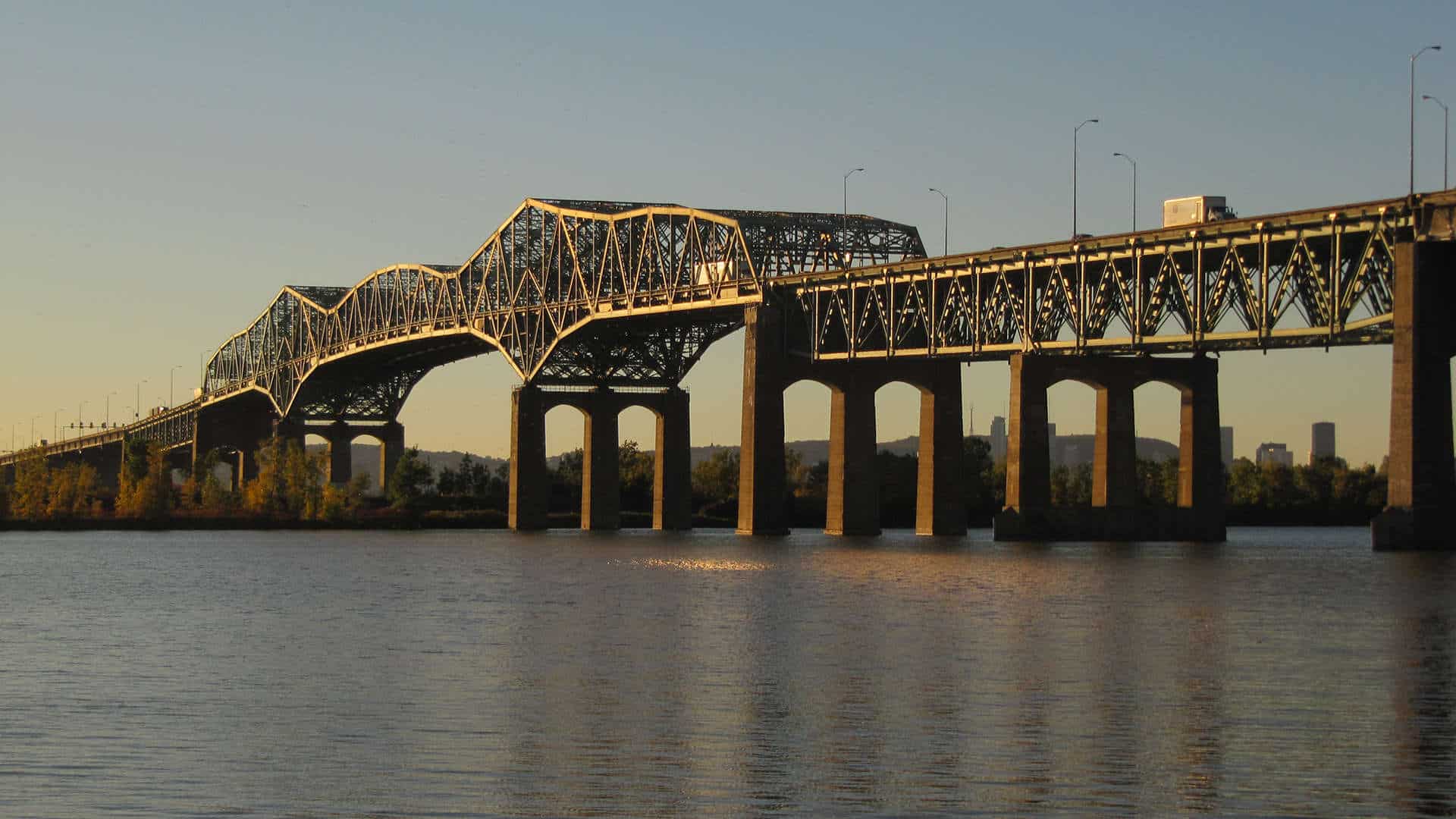 Former Champlain Bridge