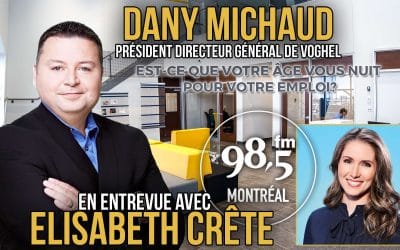 Dany Michaud, guest of Elisabeth Crête, july 13, 2022 at 98.5 FM Montreal
