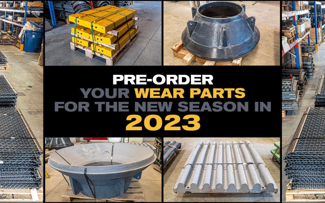 Pre-order your wear parts for the 2023 season at a special price!